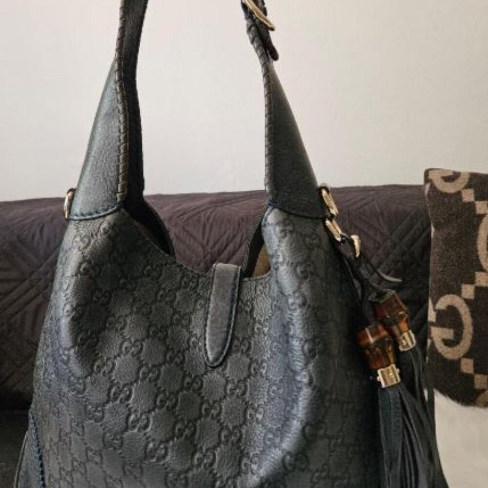 GUCCI Guccissima Shoulder Bag Authentic - Picture 7 of 13